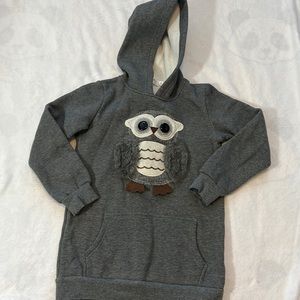 Size 130 (6/7) Girl’s Owl Hoodie
